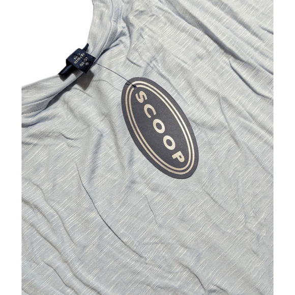 Scoop women's flutter dress size 12-14 LG Blue summer outfit - Picture 4 of 5